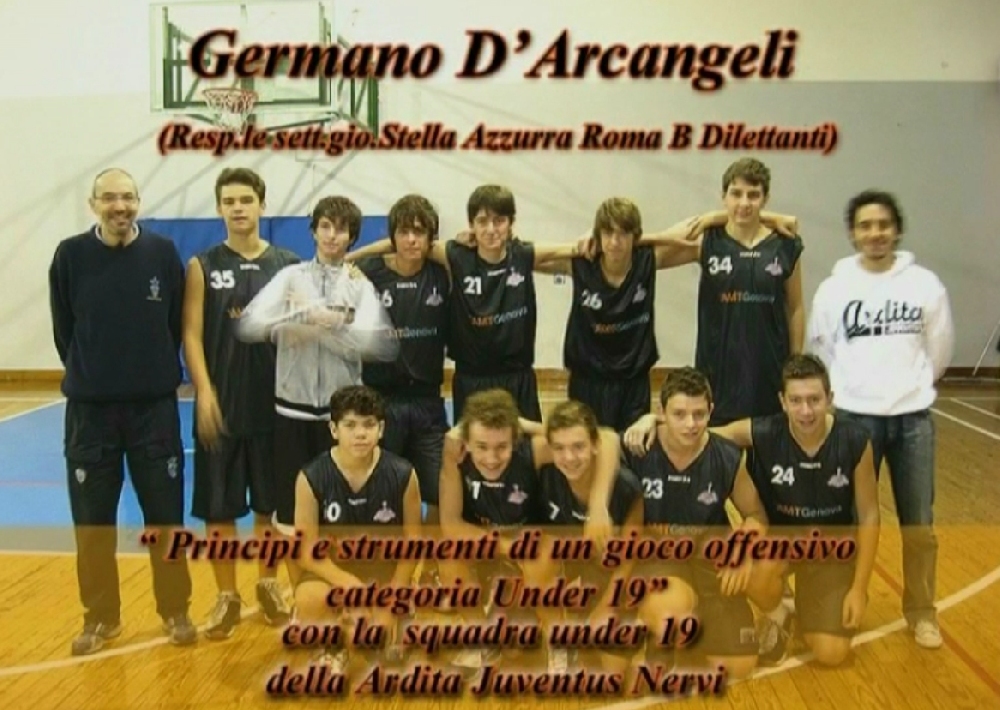 <p>Germano D&#39;Arcangeli - Principi e strumenti di un gioco offensivo categoria U19</p>
