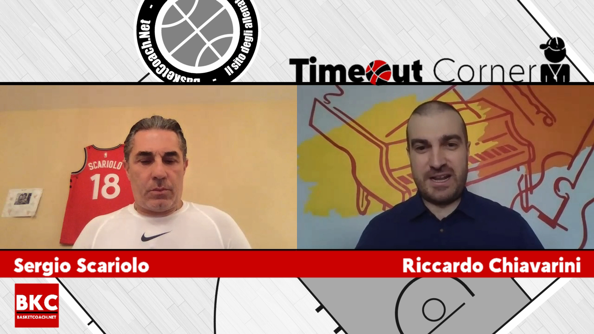 TimeOut Corner - Riccardo Chiavarini intervista Coach Sergio Scariolo